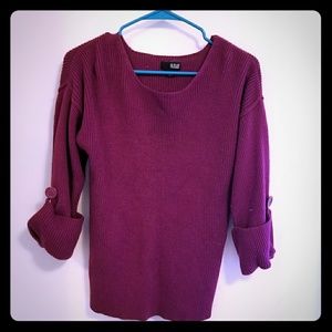 3/4 Sleeve Knitted Top